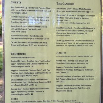 Steamboat Inn - Menu - Hotels Near Me - Idleyld Park, Oregon Steamboat Inn - Menu - Hotels Near Me - Idleyld Park, Oregon