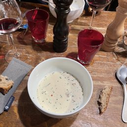 Parmesan soup