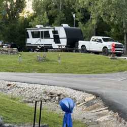 Peculiar Park Place RV Park - Our site