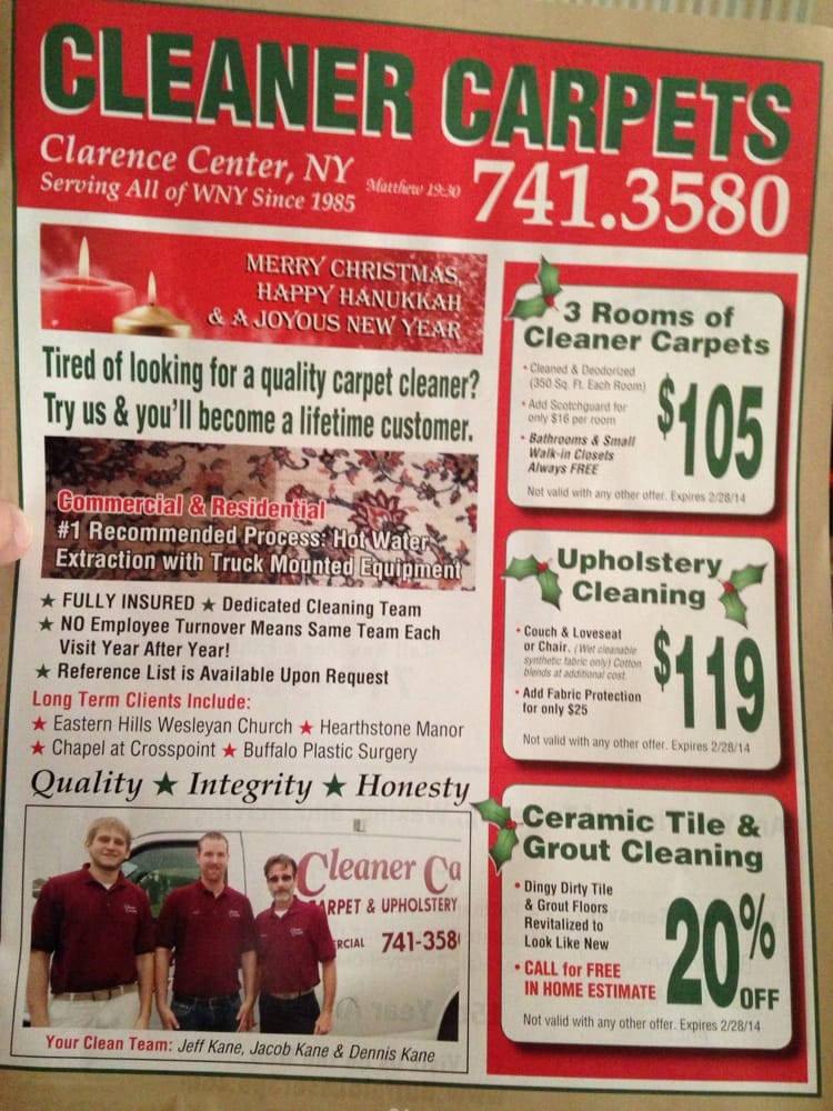 CLEANER CARPETS Updated July 2024 6195 Heise Rd, Clarence Center