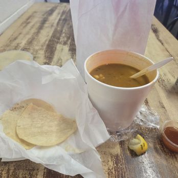Tanias 33 Mexican Food - I just got up and left no meat in the menudo whatsoever. - Mexican Near Me - Tucson, Arizona Tanias 33 Mexican Food - I just got up and left no meat in the menudo whatsoever. - Mexican Near Me - Tucson, Arizona