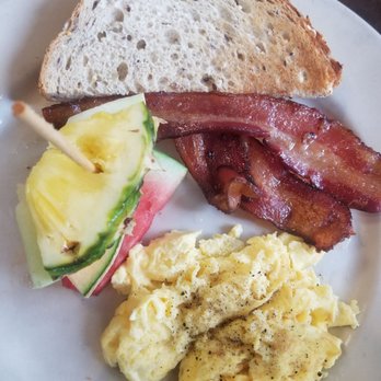 Breakfast Club - Quick start eggs, bacon, fresh fruit and nine grain toast. - Breakfast & Brunch Near Me - Phoenix, Arizona
