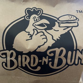Bird-N-Bun - Paper bag that the food comes in - Chicken Shop Near Me - Anaheim, California