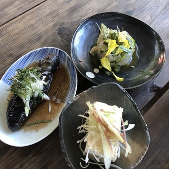 Soba Ichi - Fried eggplant, halibut sashimi, housemade tofu - Noodles Near Me - Oakland, California Soba Ichi - Fried eggplant, halibut sashimi, housemade tofu - Noodles Near Me - Oakland, California