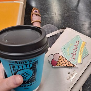 Amy's Bread - On the train with Latte - Bakeries Near Me - New York, New York