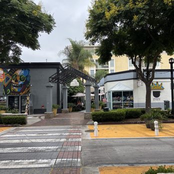 Republik Coffee Burbank - Street view looking towards the cafe. Street parking on the sides - Cafes Near Me - Burbank, California Republik Coffee Burbank - Street view looking towards the cafe. Street parking on the sides - Cafes Near Me - Burbank, California