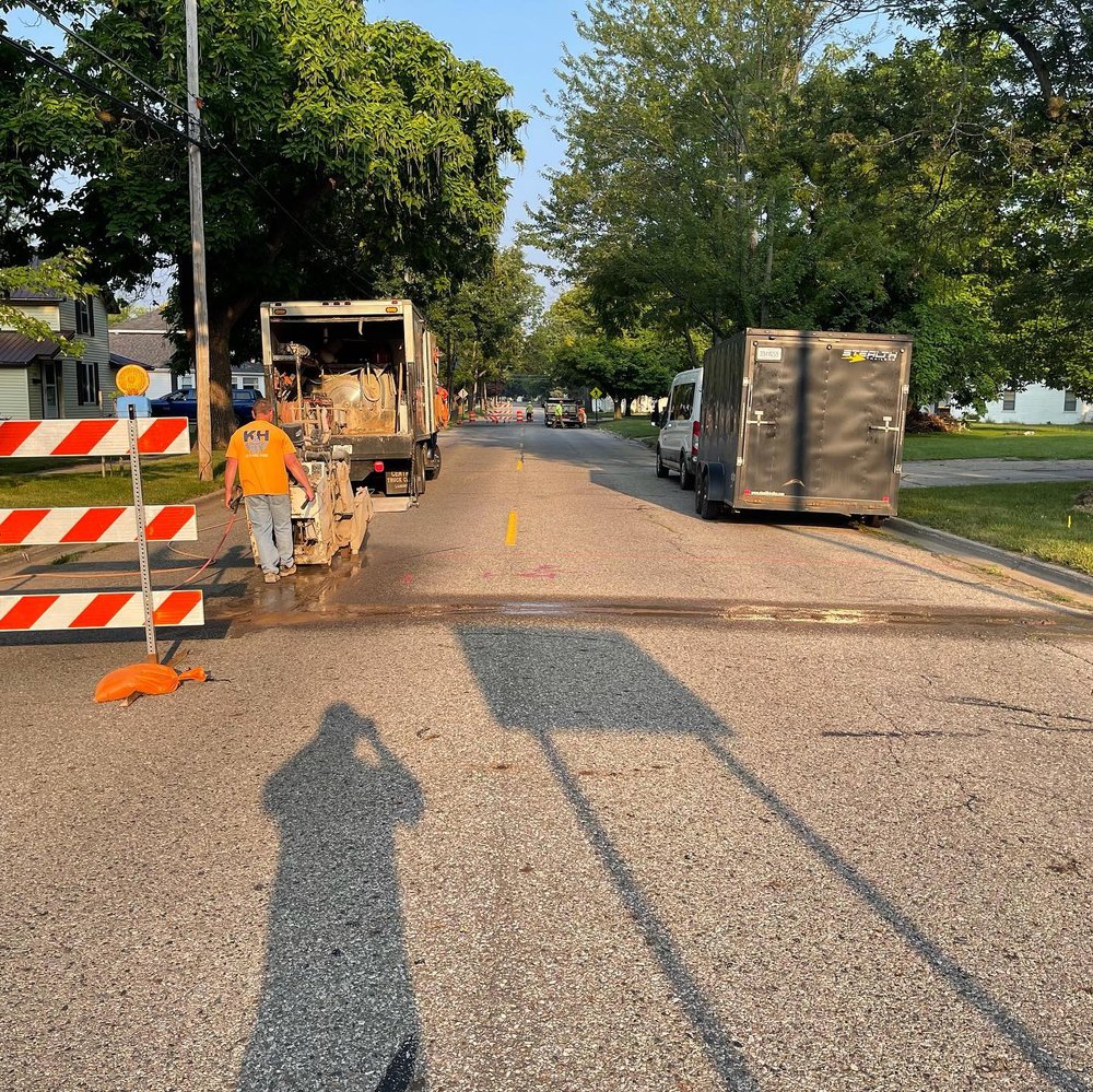 Slide of Michigan Drain