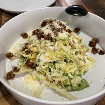 Si Cara - Shaved Brussels sprouts - Pizza Near Me - Cambridge, Massachusetts Si Cara - Shaved Brussels sprouts - Pizza Near Me - Cambridge, Massachusetts