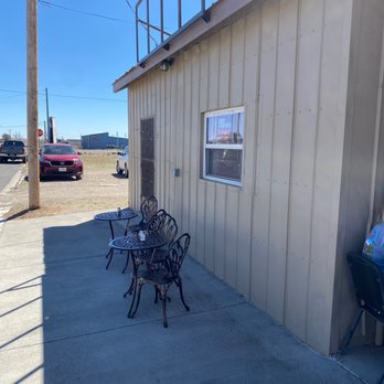 Angels Restaurant - the outside of the restaurant - Mexican Near Me - Marfa, Texas