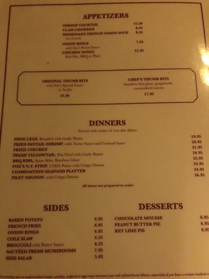 Menu photo 1 Fox’s Lounge Miami, FL