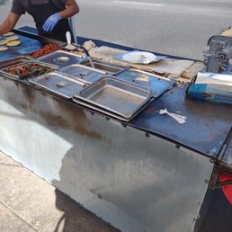 a woman preparing food