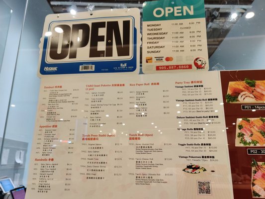 Menu photo 4 Sushi Taro Markham, ON