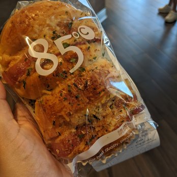 85°C Bakery Cafe-Irvine - Bacon and cheese bread - Coffee & Tea Near Me - Irvine, California