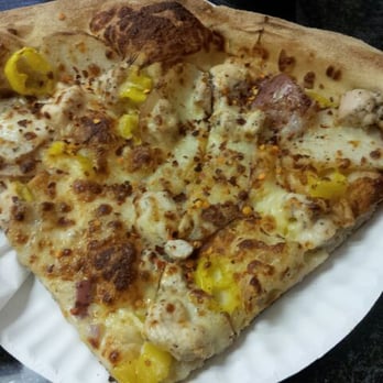 Ernesto's - Chicken with potato and banana peppers - Pizza Near Me - Boston, Massachusetts