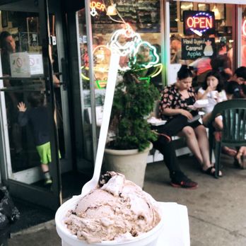 Margie's Candies - Sea salt malt crunch ice cream - Desserts Near Me - Chicago, Illinois