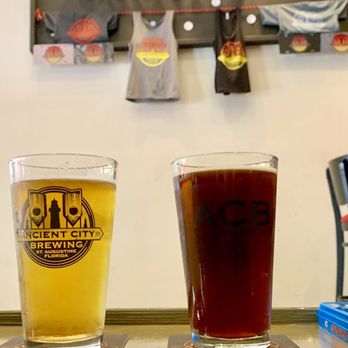 Ancient City Brewing Taproom - Galleon's Golden Ale & French Brown Ale - Breweries Near Me - Saint Augustine, Florida Ancient City Brewing Taproom - Galleon's Golden Ale & French Brown Ale - Breweries Near Me - Saint Augustine, Florida