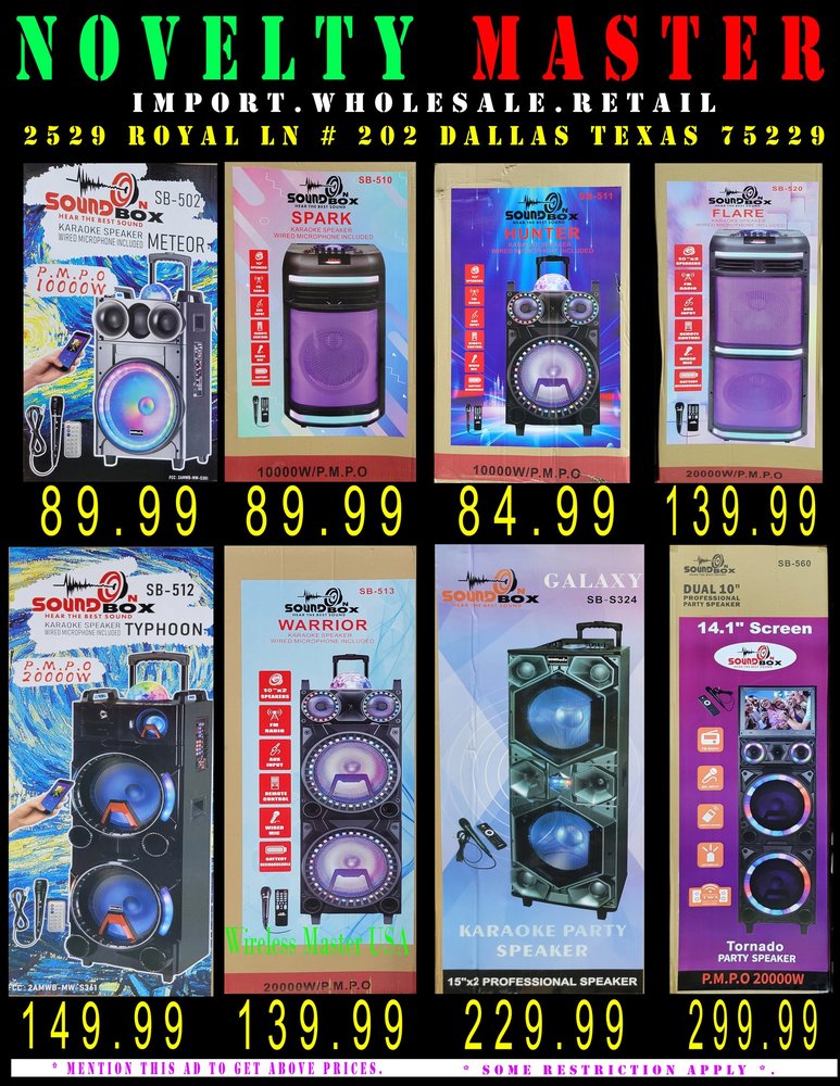 NOVELTY MASTER Updated September 2024 82 Photos 2529 Royal Ln