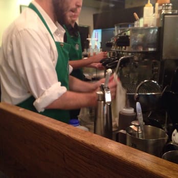 Starbucks - They actually use an espresso press for the shot - Coffee & Tea Near Me - Seattle, Washington