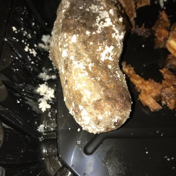 Texas Roadhouse - "Loaded" potato which isn't loaded but heavily salted beyond being edible - Steakhouses Near Me - Chesapeake, Virginia