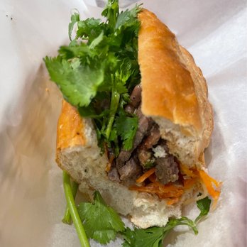 Pho Rex - French roll with grilled beef - Vietnamese Near Me - Upland, California Pho Rex - French roll with grilled beef - Vietnamese Near Me - Upland, California