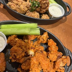Bar Louie - DFW Airport - Boneless Wings ( Buffalo & jalapeño honey)