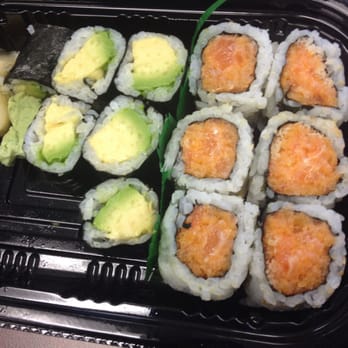 Passion Fin - Avocado roll and crunchy spicy salmon roll - Asian Fusion Near Me - Bethesda, Maryland Passion Fin - Avocado roll and crunchy spicy salmon roll - Asian Fusion Near Me - Bethesda, Maryland
