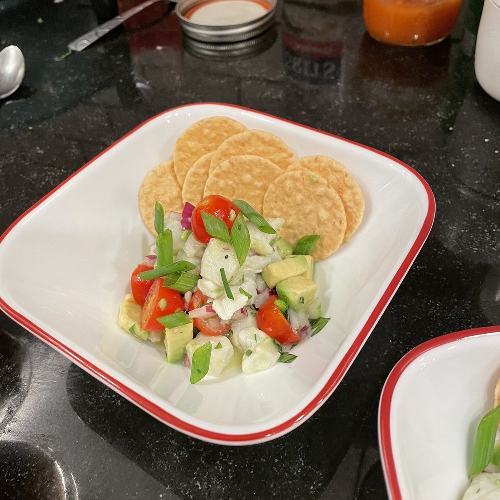 Cozymeal - White fish ceviche with crackers! - Cooking Classes Near Me - Salt Lake City, Utah Cozymeal - White fish ceviche with crackers! - Cooking Classes Near Me - Salt Lake City, Utah