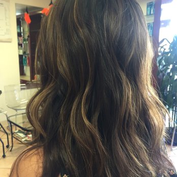 Shoulder Length Cut With Beach Waves Cut And Styled By Pearly I