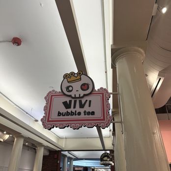 Vivi Bubble Tea - Quincy Market sign - Bubble Tea Near Me - Boston, Massachusetts