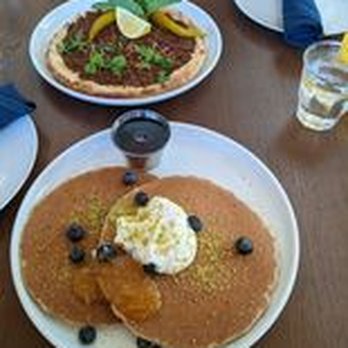 Levant - sharing brunch with a loved one was wonderful. The almond pancakes, delicious and guest had a flatbread with scrumptious spices. Thank you. - Gluten-Free Near Me - Los Angeles, California Levant - sharing brunch with a loved one was wonderful. The almond pancakes, delicious and guest had a flatbread with scrumptious spices. Thank you. - Gluten-Free Near Me - Los Angeles, California