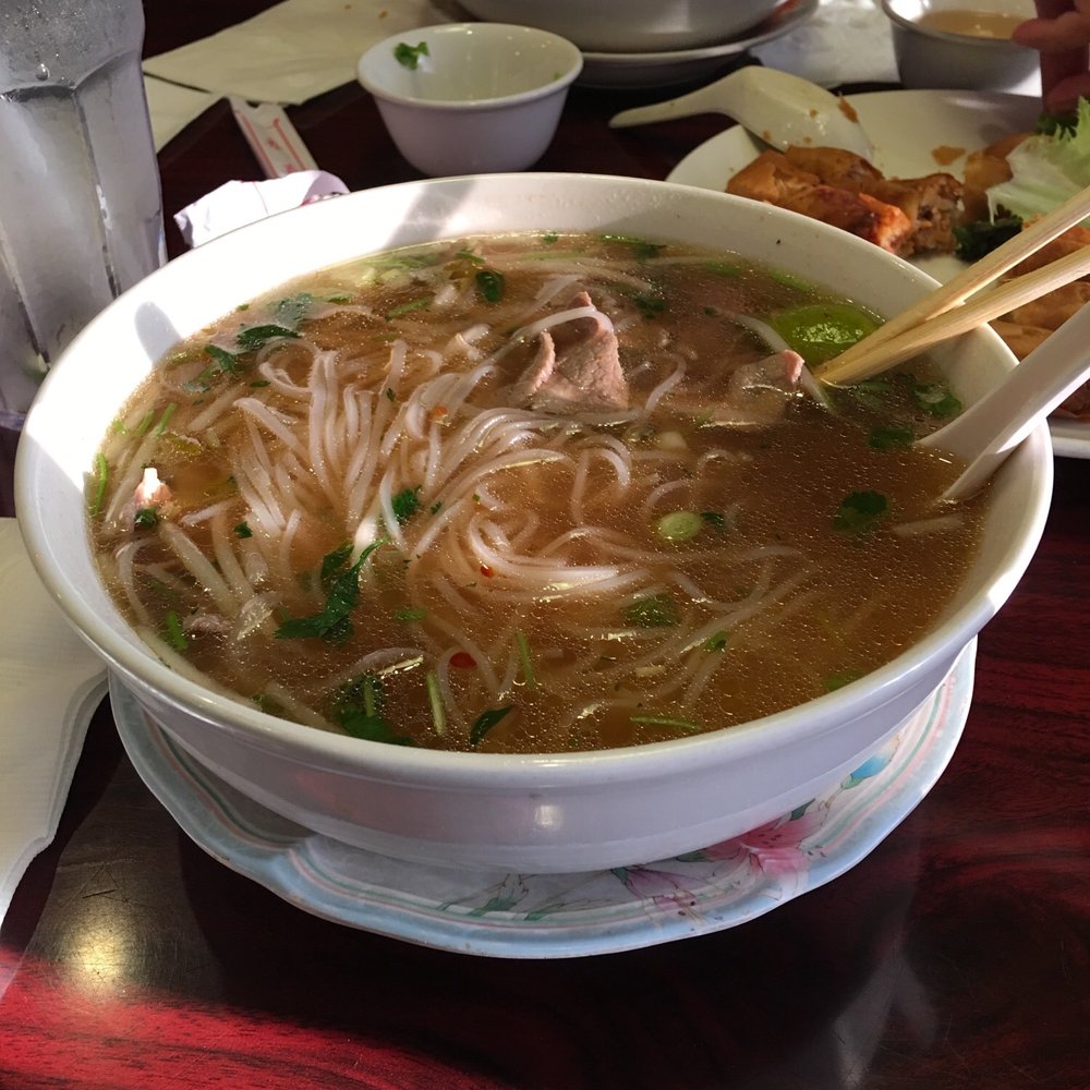 Pho BamBu - Rare steak pho with egg rolls - Vietnamese Near Me - Rancho Cucamonga, California Pho BamBu - Rare steak pho with egg rolls - Vietnamese Near Me - Rancho Cucamonga, California
