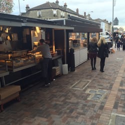The Bread Stall - The " new look" Bread Stall is taking shape.