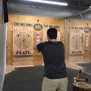 Bury The Hatchet - Matawan - Axe Throwing Near Me - Matawan, New Jersey