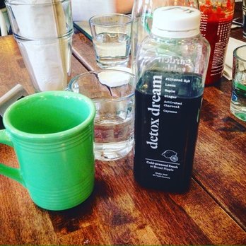 Garden Table - Broad Ripple - coffee, water and detox dream...what you need after a night out with friends - Juice Bars & Smoothies Near Me - Indianapolis, Indiana