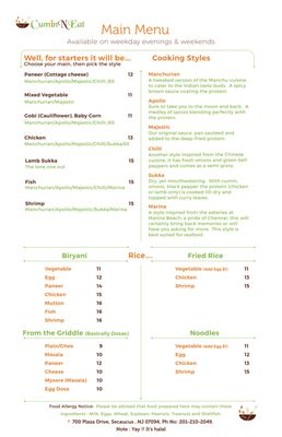 Menu photo 7 Cumin N Eat Secaucus, NJ Menu photo 7 Cumin N Eat Secaucus, NJ