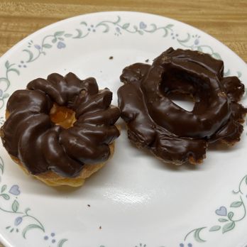 DK's Donuts - Yeasty glazed chocolate and cake-based Chocolate Old-Fashioned. - Donuts Near Me - Tustin, California