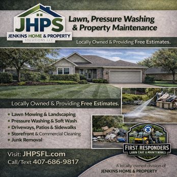 Jenkins Home & Property Solutions - Lawn Services Near Me - Deltona, Florida Jenkins Home & Property Solutions - Lawn Services Near Me - Deltona, Florida