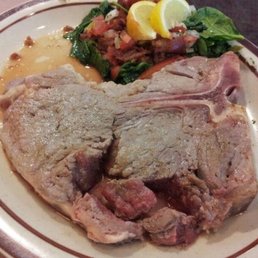 Raw steak at Denny's Raw steak at Denny's