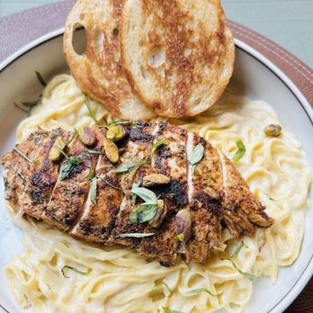 Severo - Blackened Chicken Mornay - Fresh pasta is so good! - American Near Me - Richfield, Utah Severo - Blackened Chicken Mornay - Fresh pasta is so good! - American Near Me - Richfield, Utah
