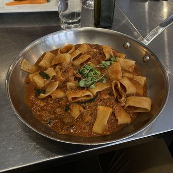 Trattoria Il Panino - Mezzi Paccheri al Ragú - Italian Near Me - Boston, Massachusetts