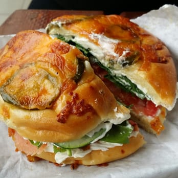 Cafe Eleven - Ox and Cream cheese with a Jalapeño and Cheese bagel - Coffee & Tea Near Me - Portland, Oregon Cafe Eleven - Ox and Cream cheese with a Jalapeño and Cheese bagel - Coffee & Tea Near Me - Portland, Oregon