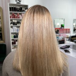 The Beautique - Highlights and root touch up