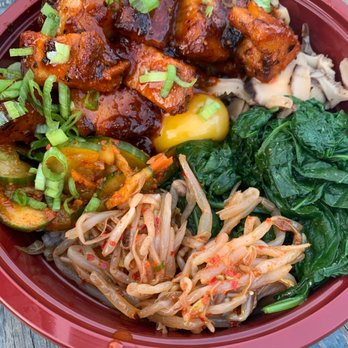 Anju Korean Eats - Bibimbap with pork belly - Korean Near Me - Colorado Springs, Colorado Anju Korean Eats - Bibimbap with pork belly - Korean Near Me - Colorado Springs, Colorado