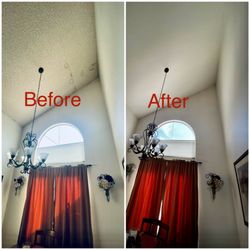 Estes Acoustics, Inc - Popcorn ceiling removal.