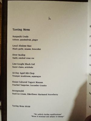 Menu photo 1 Heritage Long Beach, CA