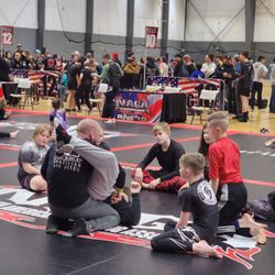 The Base Longview - Coach Ryan preparing the kids to compete at NAGA