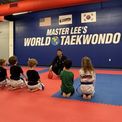 Master Lee's  World TaeKwonDo - Master Rick connecting with his students.