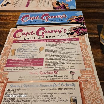 Captain Groovy's Grill & Raw Bar - Seafood Near Me - Norfolk, Virginia Captain Groovy's Grill & Raw Bar - Seafood Near Me - Norfolk, Virginia