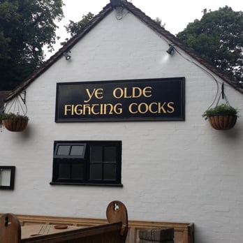 Ye Old Fighting Cocks - The outside of the pub - Pubs Near Me - St Albans, HRT Ye Old Fighting Cocks - The outside of the pub - Pubs Near Me - St Albans, HRT