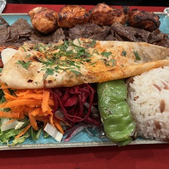 Beyti Kebab Restaurant - Kebab Combinations (rating 2.5/5) - Middle Eastern Near Me - Union City, New Jersey